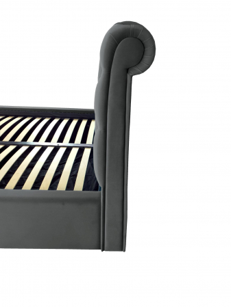 Pat tapitat Verona cu spatiu pentru depozitare, 160x200 [3]