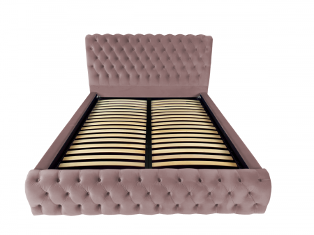 Pat tapitat Verona cu spatiu pentru depozitare, 160x200 [1]