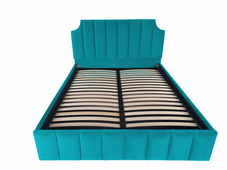 Pat tapitat Viena cu spatiu pentru depozitare, 160x200 [1]