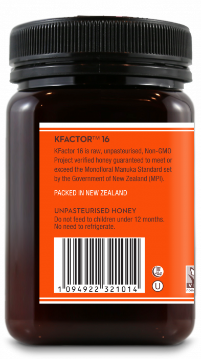 MIERE DE MANUKA KFACTOR 16 RAW 500G [3]