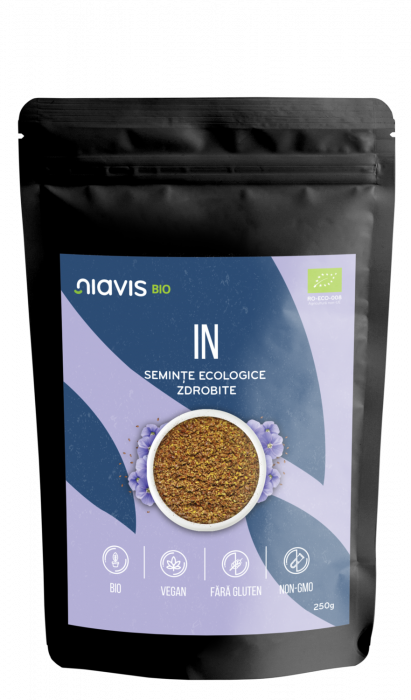 IN Seminte Zdrobite Ecologice/Bio 250g [2]