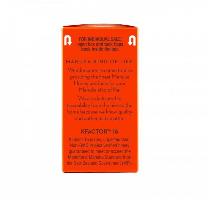 MIERE DE MANUKA KFACTOR 16 RAW - 24 PLICURI X 5G [3]