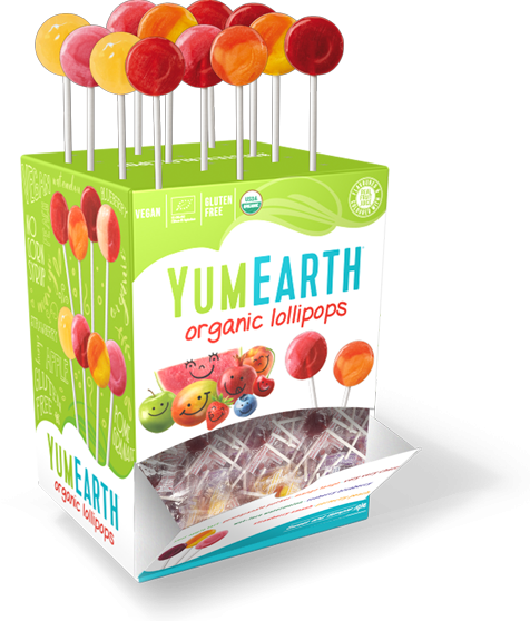 Acadele organice Fara Gluten, asortate YumEarth 1buc [2]