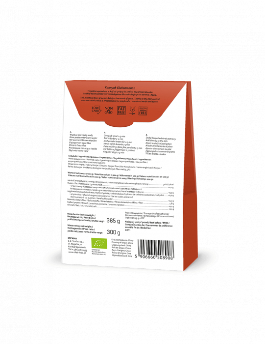 Paste Fettuccine Shirataki Din Konjac 300g [2]
