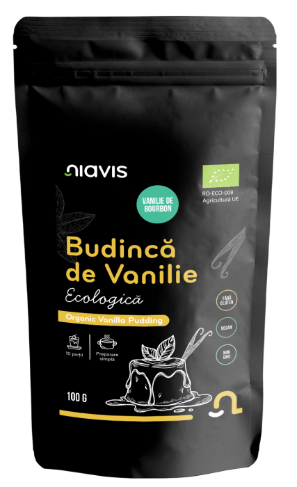 Budinca de Vanilie fara Gluten Ecologica/BIO 100g [1]