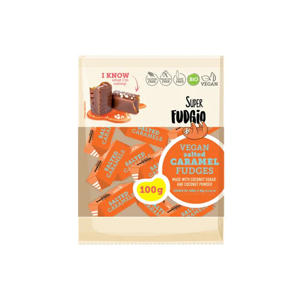 Caramele Vegane Cu Caramel Sarat - BIO - 100g [2]