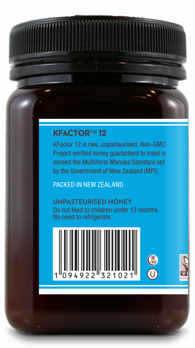 MIERE DE MANUKA KFACTOR 12 RAW 500G [4]