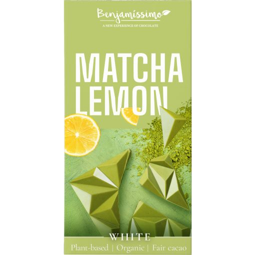 Ciocolata Alba Cu Lamaie Si Matcha - Bio 60g [1]