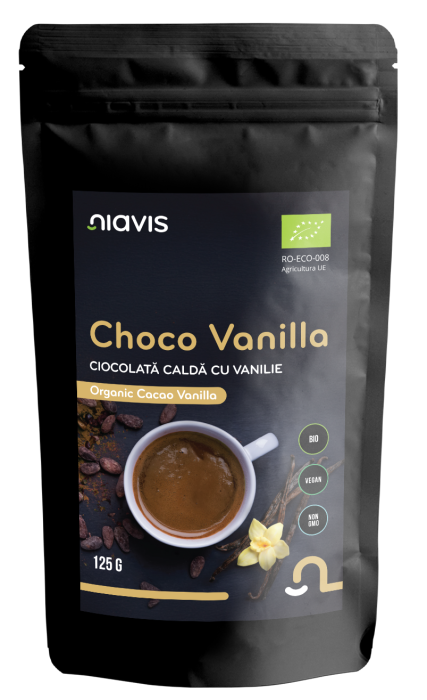 Ciocolata Calda Choco Vanilla Mix Ecologic/BIO 125g [1]