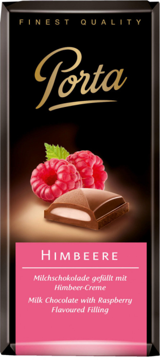 Ciocolata Cu Lapte Si Crema De Zmeura 100g [1]