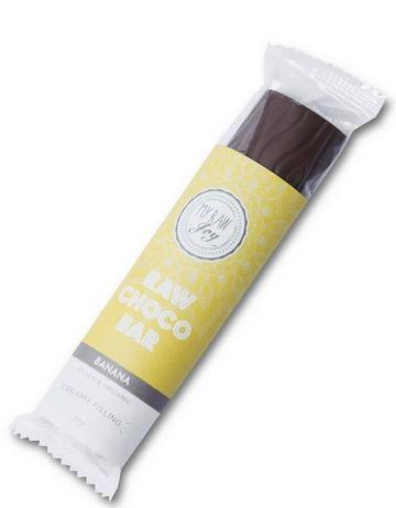 Baton Raw-Vegan De Ciocolata Cu Crema De Banane 30g [2]