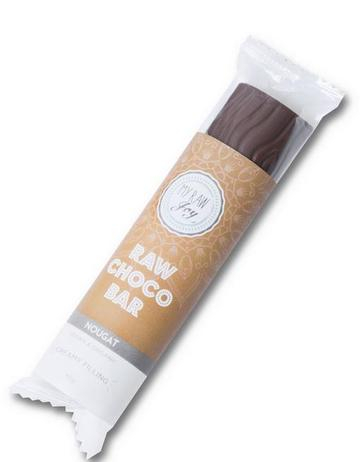 Baton Raw-Vegan De Ciocolata Cu Crema De Nuga 30g [2]