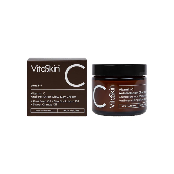 Crema De Zi Anti-Poluare, Stralucitoare Cu VItamina C (Vegan) 60ml [1]