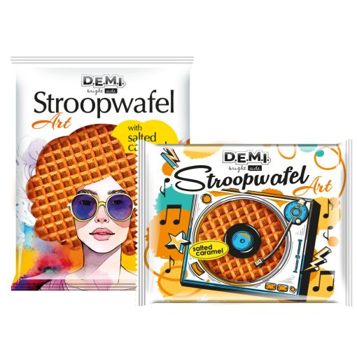 Demi Art - Napolitane Olandeze Cu Sirop Si Caramel Sărat 33g [2]