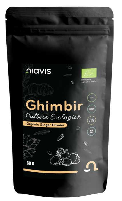 Ghimbir Pulbere Ecologica/BIO 60g [2]
