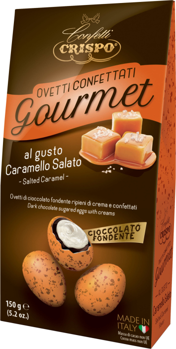Gourmet - Drajeuri De Ciocolata Cu Crema De Caramel Sarat 150g [1]
