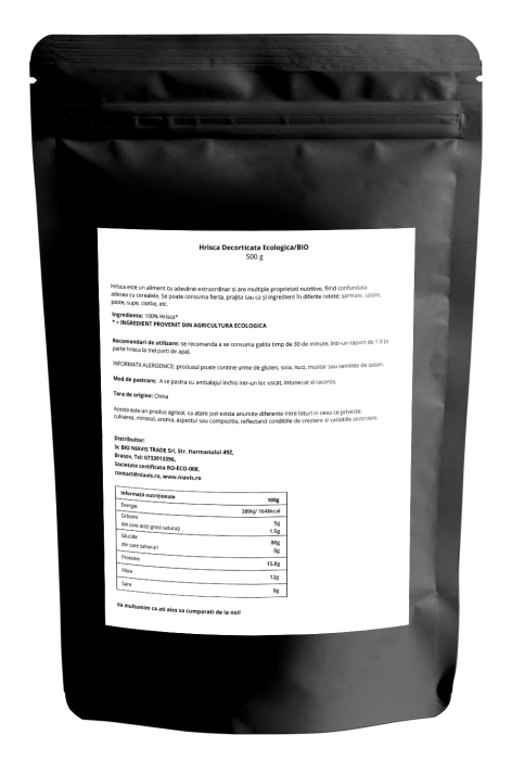 Hrisca Decorticata Ecologica/Bio 500g [4]