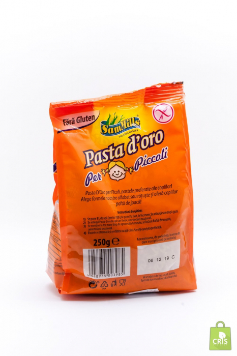 Paste Alfabet Din Porumb - Pasta D'oro 250g [3]