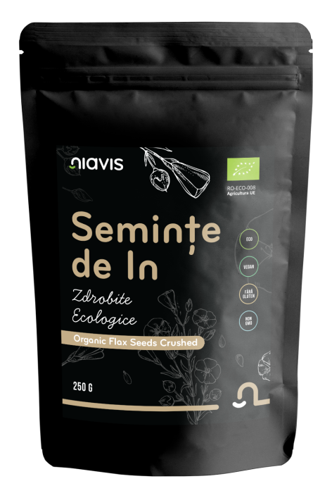 Seminte de In Zdrobite Ecologice/Bio 250g [2]