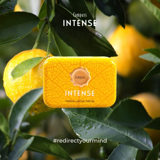 Intense - Bomboane Mentolate - Yellow Lemon 20g [1]