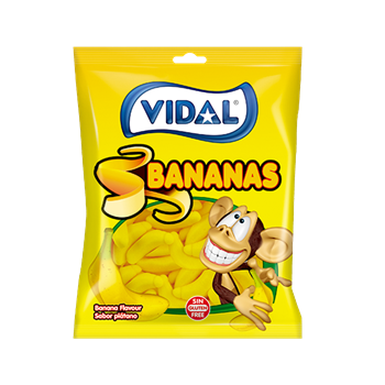 Jeleuri "Bananas" Fara Gluten 90g [1]