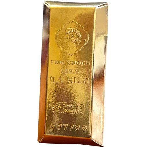 Lingou Aur De Ciocolata Cu  Lapte 100g [1]