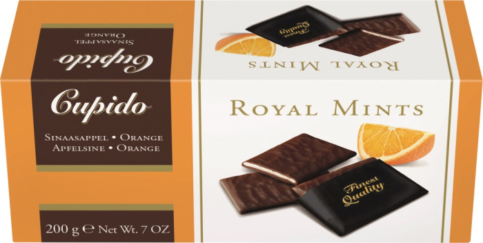 Napolitane De Ciocolata Neagra Cu Portocale Si Menta  200g [1]