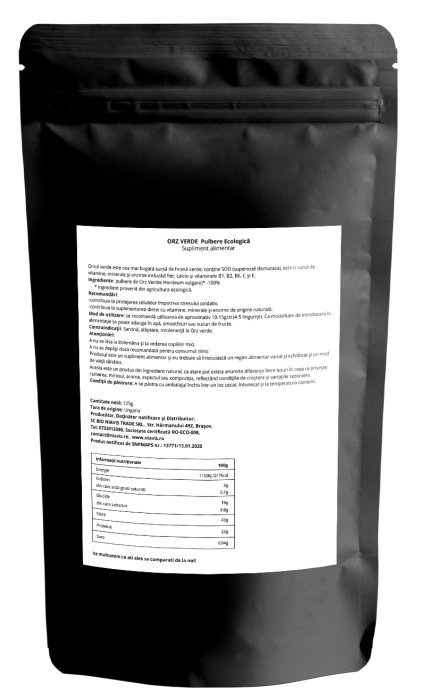 Orz Verde Pulbere Ecologica/BIO 125g [3]