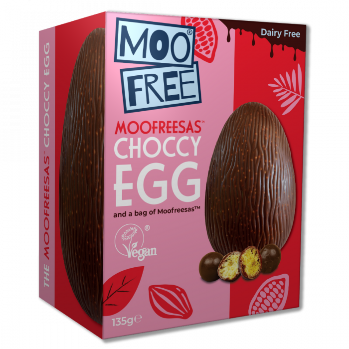 Ouă de Paște Moofreesas fără lactate și vegan cu pungă de Moofreesas (135g) [2]
