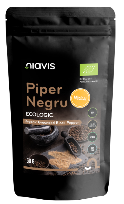 Piper Negru Macinat Ecologic/BIO 50g [1]