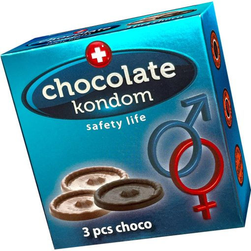 Prezervative Din Ciocolata Cu Lapte 20g [2]