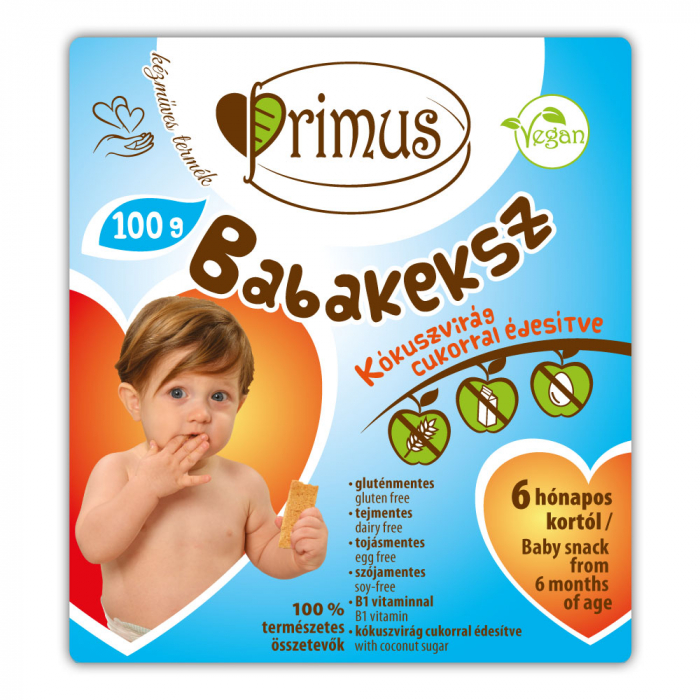 Biscuiti Vegani Pentru Bebelusi 100g [2]