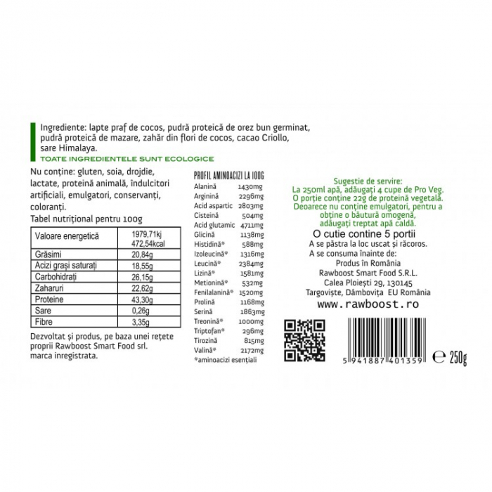 Pro Veg - Mix Proteic 250/500g [2]