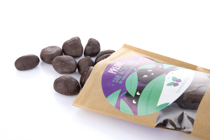 Prune In Ciocolata Fara Zahar 250g [2]