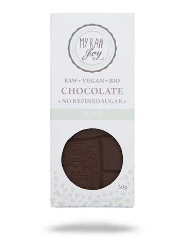 Mini Ciocolata Raw-Vegana Simpla - Plain 30g [2]