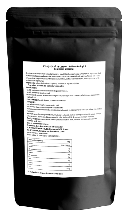 Scortisoara Ceylon Pulbere Ecologica/BIO 60g [2]