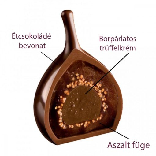 Smochine Cu Crema De Trufe In Ciocolata Neagra - VRAC 1Kg [2]