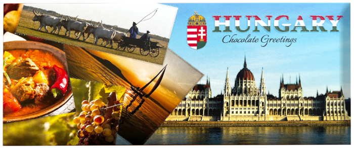 "Vedere Ungaria" De Ciocolata Cu Lapte 60g [1]