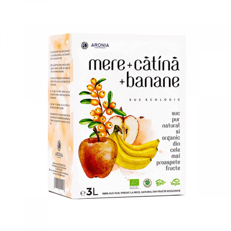 Sucuri / Siropuri / Sosuri - Suc De Mar, Catina si Banane 100% Natural Bio 3L