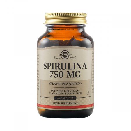 Produse - Spirulina 750mg 80caps