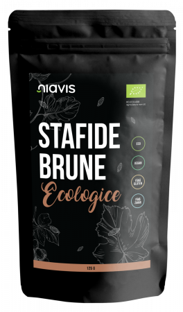 Seminte / Alune / Nuci - Stafide Brune Ecologice/BIO 125g