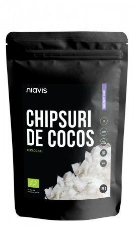 Chipsuri - Chipsuri de Cocos RAW Ecologice 125g