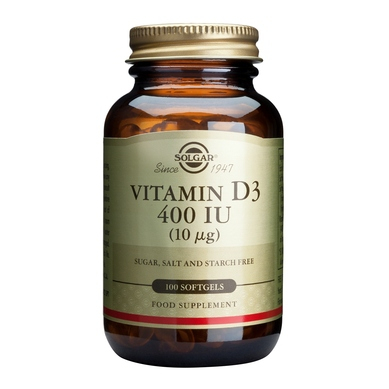 Produse - Vitamin D3 400 IU softgels 100s