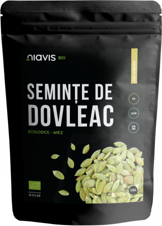 Fara Zahar Adaugat - Seminte De Dovleac Ecologice/Bio 250g