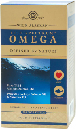 Produse - Spectrum Omega Wild Alaskan Full softgels 120s