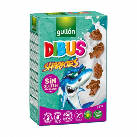 Biscuiti - Biscuiti Dibus Sharkies 250g