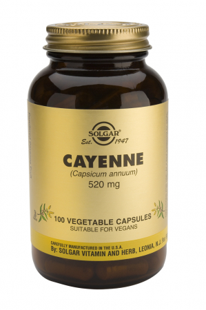 Produse - Cayenne 520mg 100veg caps