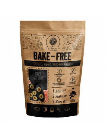 Fara Zahar Adaugat - BAKE-FREE - Amestec De Faina Pentru Fursecuri Si Biscuiti 1Kg