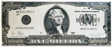 Alimente - "Bancnota Dolar American" De Ciocolata Cu Lapte 60g