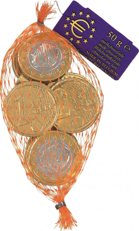 Alimente - Banuti Euro De Ciocolata Cu Lapte 50g